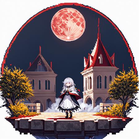 10802-2016183160-(white background_1.5), (chibi_1.2), isometric, mid shot, full body,_ _(pixel art_1.5), black and red color scheme, moon motif,.png